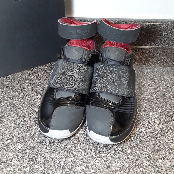 Nike Air Jordan XX 20 Black Stealth Red 310455 002 - Picture 4 of 6